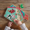 Puzzle drewniane z dźwiękiem FARMA DJ01707
