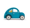 Drewniane autko psa Juliusa 14x8 cm 632431