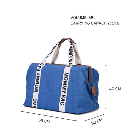 Childhome Torba Mommy Bag Signature Indygo