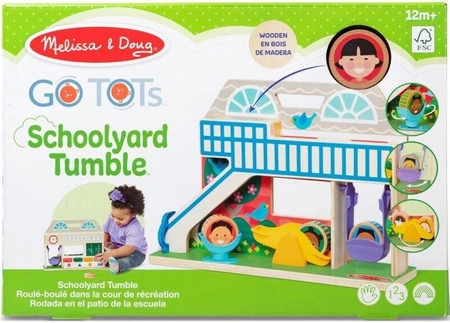 Domek kulodrom zestaw do zabawy w szkołę GO Tots 30739-MD Melissa & Doug