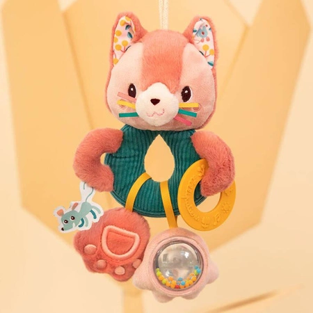 Lilliputiens Grzechotka wielofunkcyjna Kotka Jeanne 9 m+