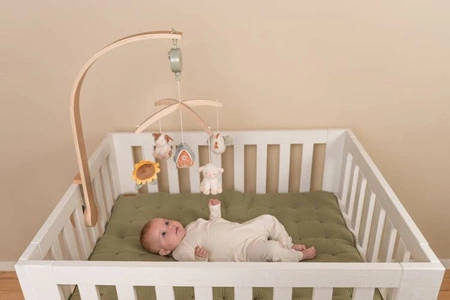 Little Dutch Karuzela do łóżeczka drewniana Little Farm LD8818