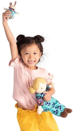 Lalka Ollie i jej mały króliczek Playdate Friends 158630-Manhattan Toy, pluszaki dla dzieci