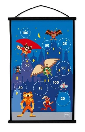 Scratch, START TO DART - rzutki Superbohater