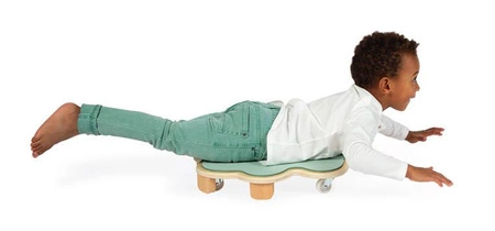 Deska na kółkach Liść Sweet Cocoon 4+, Janod