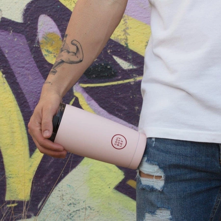 Cool Bottles Kubek termiczny 330 ml Triple cool Pastel Pink