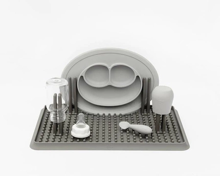 EZPZ Silikonowa suszarka do naczyń szara