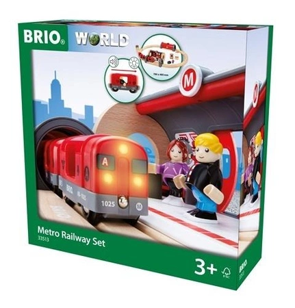 BRIO World Zestaw Startowy Metro