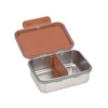 Lassig Lunchbox ze stali nierdzewnej Happy Prints karmelowy