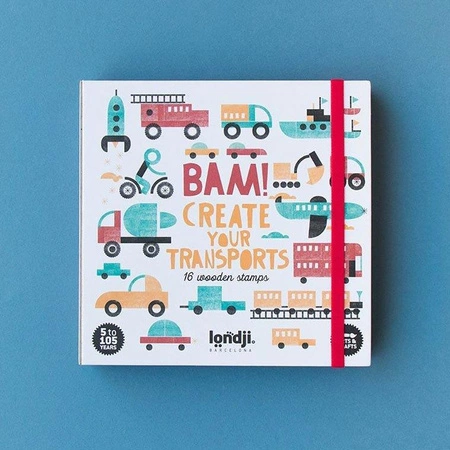 Stempelki BAM! Pojazdy | Londji®