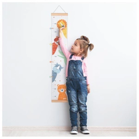 Miarka wzrostu dla dzieci Egzotyczne Zwierzęta 60691-Goki, pokój dziecka