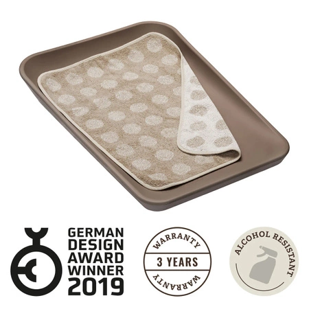 LEANDER - mata do przewijania MATTY™, Mocca