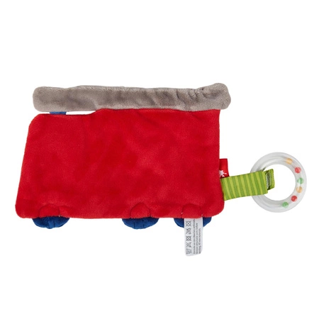 Przytulanka komforter Straż Pożarna szeleścik grzechotka dla dzieci sigikid