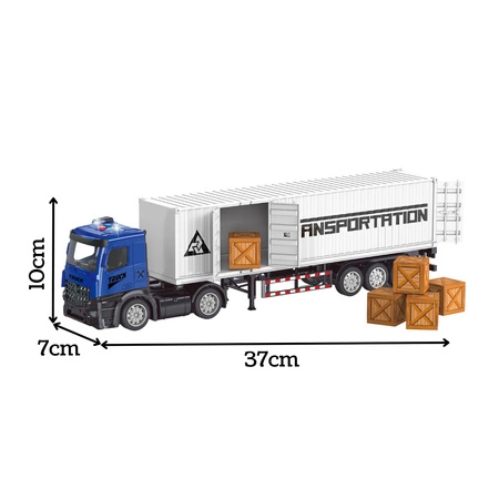 WOOPIE Ciężarówka Kontenerowa z Efektami Świetlnymi i Dźwiękowymi!