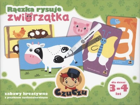 Zwierzątka rączka rysuje czuczu wyd. 2014