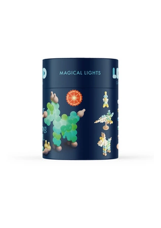 Lekkid, Konstrukcyjne drewniane i świecące klocki - Magiczna lampa