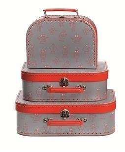 EGMONT ZESTAW WALIZEK 3 PCS ROBOT