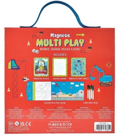 Na budowie wielofunkcyjna plansza magnetyczna 4 w 1