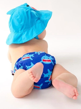 Zoocchini Pieluszka Kąpielowa Czapka Rekin