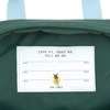 Lassig Plecak mini kwadratowy Little Gang Lemon dark green