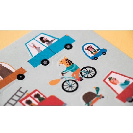 Naklejki wielorazowe Moje Miasto | Londji®