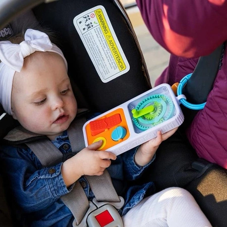 Fat Brain Toy Zabawka Sensoryczna Kwadraty PlayTab Go.z Zawieszką