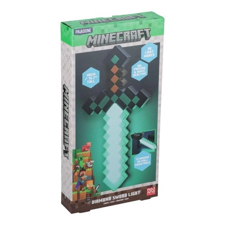 lampka Minecraft diamentowy miecz (długość: 40 cm)