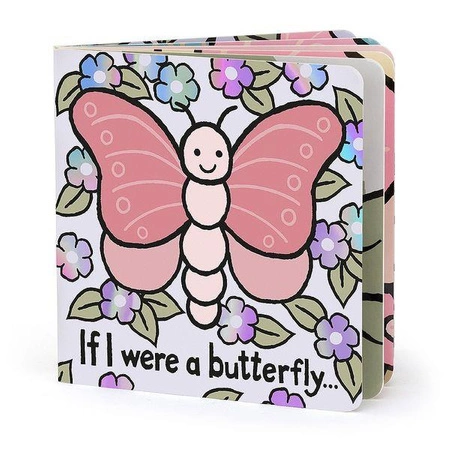 JellyCat - „If I Were A Butterfly” Książeczka dla Dzieci