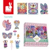 Janod Multizestaw kreatywny 11 dekoracji Wróżki Magic Fairies 5+