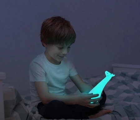 Zazu GINA Lampka z Latarką Żyrafa Grey