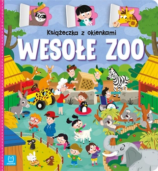 Wesołe zoo. Książeczka z okienkami