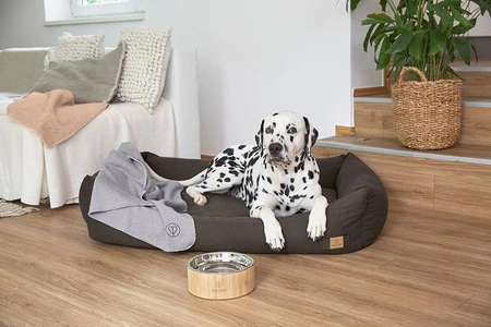 PALOPA Legowisko dla psa bawełniane Fred anthracite M