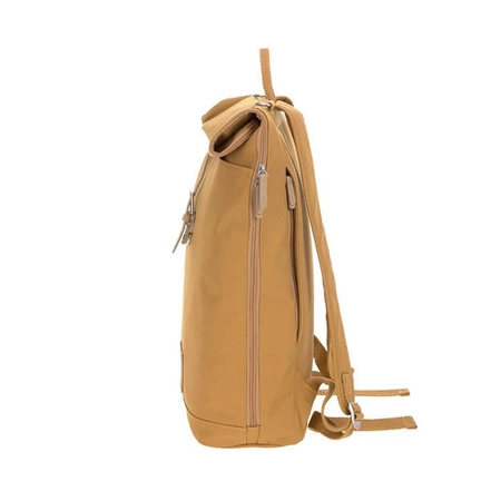 Lassig Green Label Plecak dla mam z akcesoriami Rolltop Backpack curry