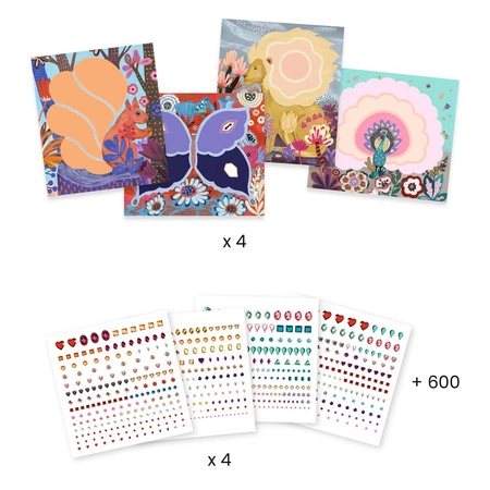 Zestaw artystyczny kamyczki PAW DJ09432