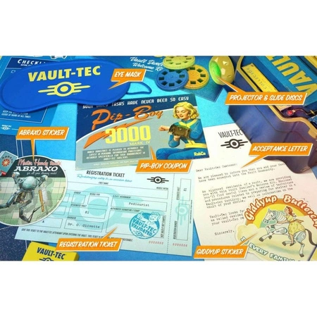 Fallout zestaw powitalny mieszkańca Krypty (19 elementów)