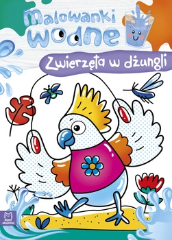 Zwierzęta w dżungli. Malowanki wodne