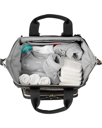 Skip Hop Plecak do Wózka Mainframe Wide Open Charcoal