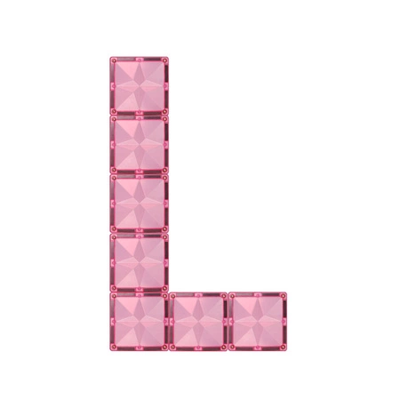 COBLO, magnetyczne klocki konstrukcyjne Pastel 100 + 10 brokat GRATIS EDYCJA LIMITOWANA