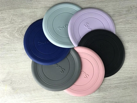 Silikonowy dysk Scrunch - Granatowy