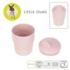 Kubek z silikonową pokrywką z dziubkiem Little Chums Mysz