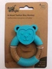 B-Gryzak drewniano-silikonowy Animals Blue Monkey