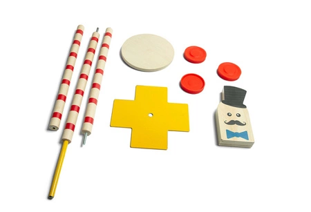 BS Toys, drewniana gra zręcznościowa Zrzuć Boba