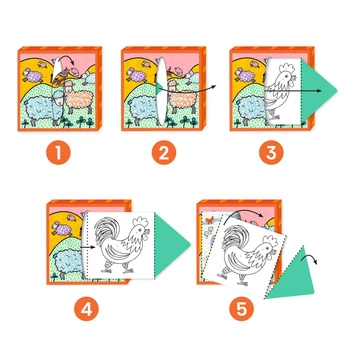 Kolorowanki z grami FARMA DJ00050