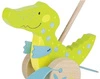 Zabawka do pchania, zielony krokodyl kłapiący stopami, 54911-goki susibelle