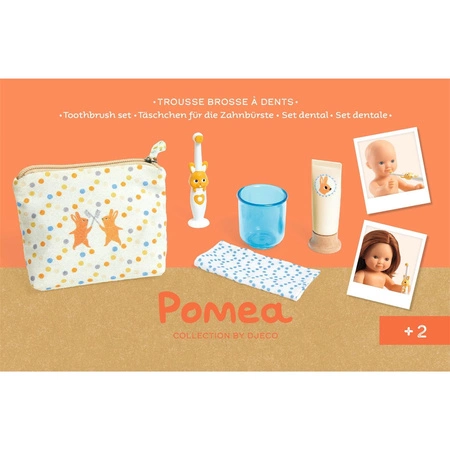 Zestaw do mycia zębów dla lalek KOL. POMEA DJ07779