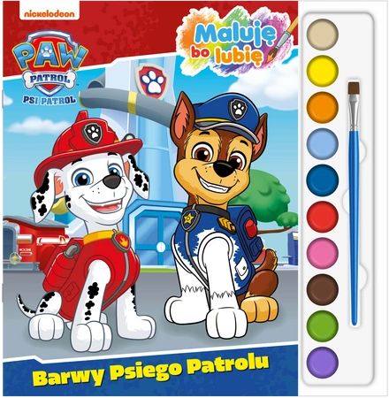 Barwy Psiego Patrolu. Psi Patrol. Maluję, bo lubię