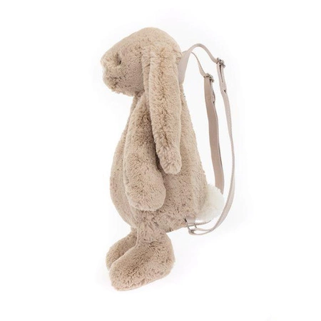 JellyCat - Plecak Króliczek Beżowy 32 cm