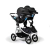 Bumbleride Zestaw adapterów do fotelików (2020) Maxi Cosi, Cybex, Clek & Nuna - wózek Indie Twin