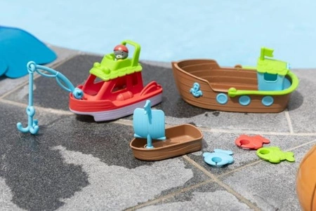 KLOROFIL Kuter Rybacki - 3w1 zabawki kąpielowe