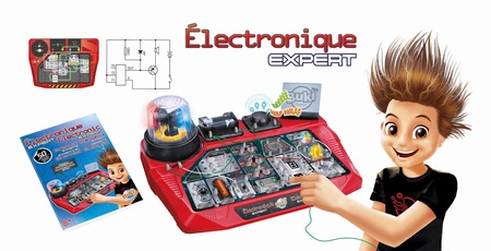 Buki Ekspert elektroniki dla dziecka 50 obwodów elektrycznych